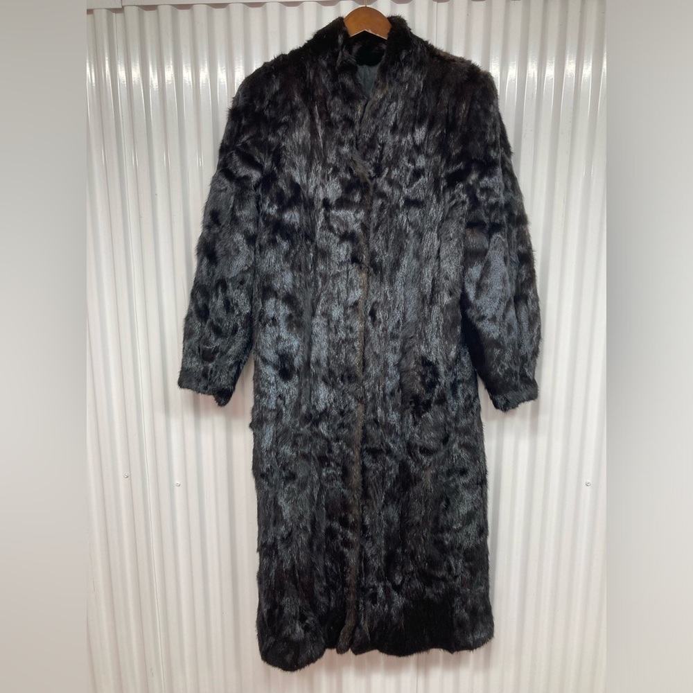 Slightly used full length mink coat